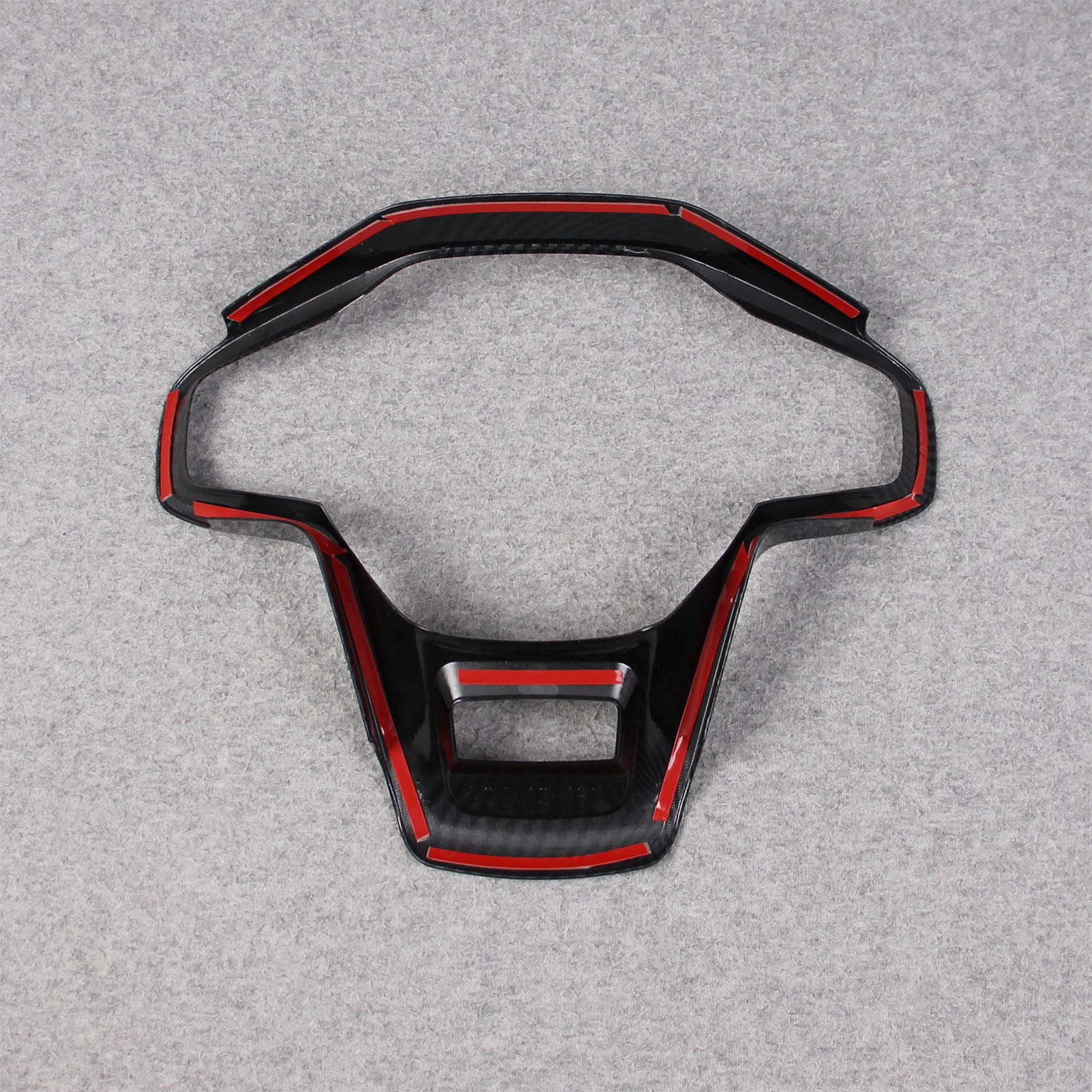 Fit for Ford Bronco 2023 2024 2025 Wheel Steering Trim Panel Cover Trims ABS Carbon Fiber Pattern