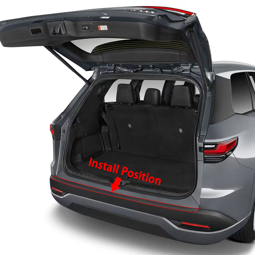 Fit for Lexus New TX 350 TX350 2024 2025 2026 Rear Outside Bumper Sill Plate Guard Cover Trim Stainless Steel