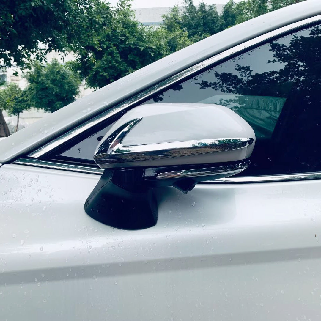 Fit for Toyota New Camry 2024 2025 2026 Rear View Mirror Side Molding Cover Trims Chrome (Style A)