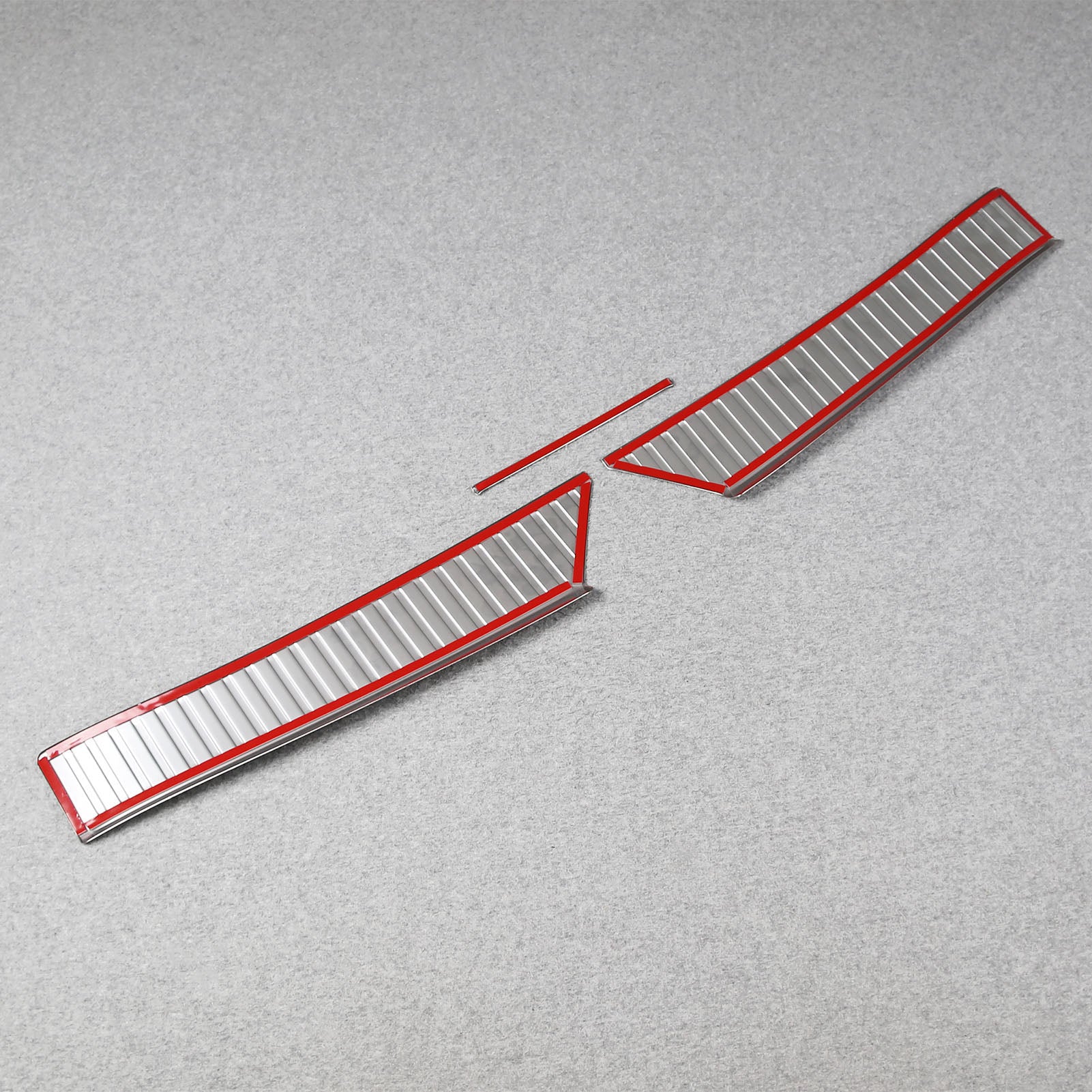 Fit for Subaru New Forester 2025 Rear Inside Bumper Sill Plate Guard Cover Trim Stainless Steel