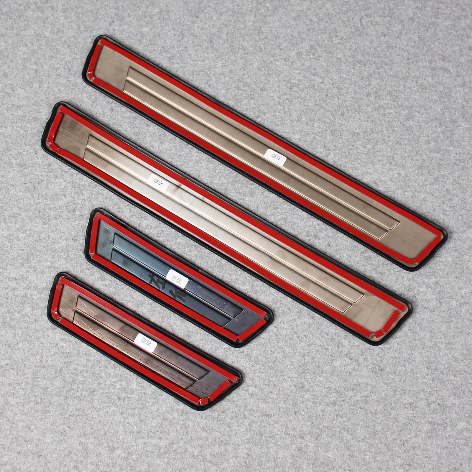 Fit for Nissan Kicks 2024 2023 2022 2021 Door Sill Scuff Plate Guard Cover Trim Sport Style