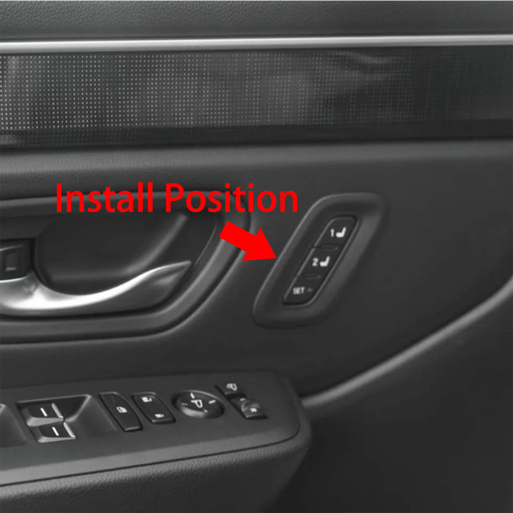 Fit for Honda New Pilot 2025 / Passport 2025 2026 Interior Seat Memory Button Frame Cover Trim