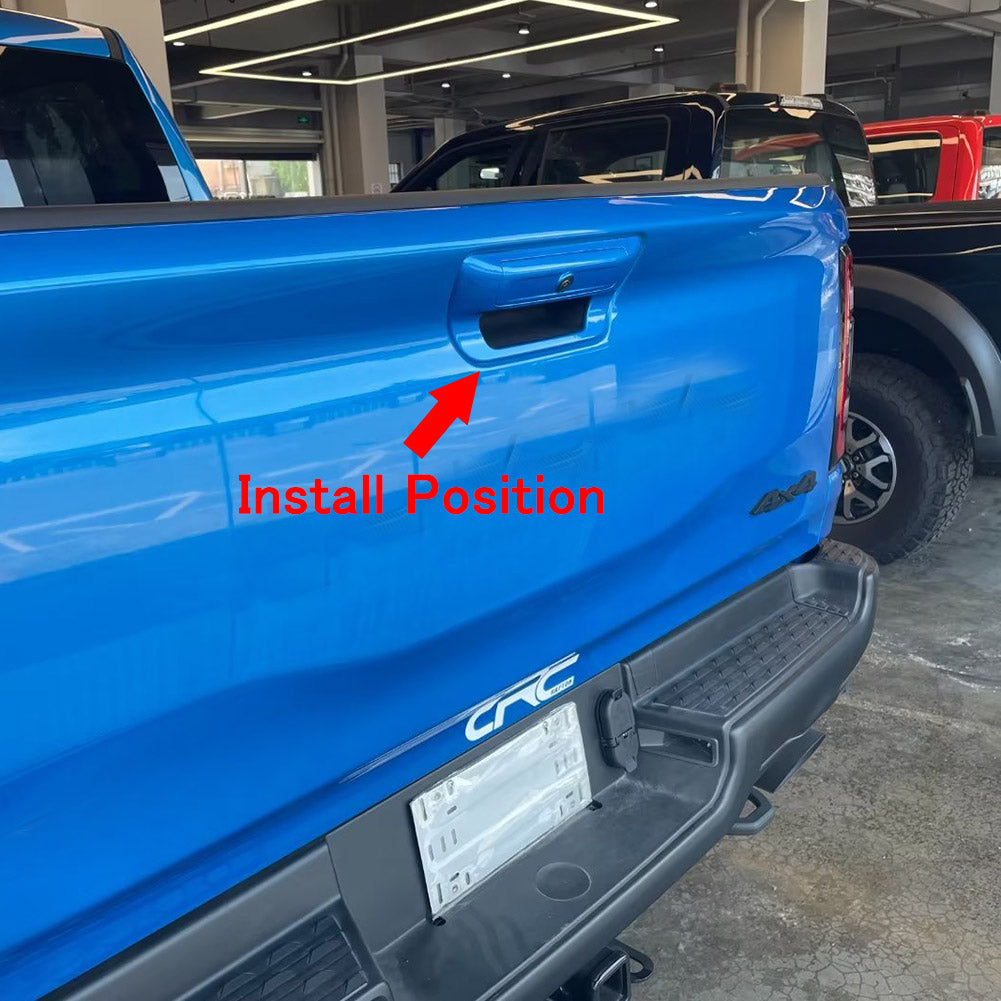 Fit for Dodge 2023 New Ram 1500 Rear Door Bowl Handle Cover Trims