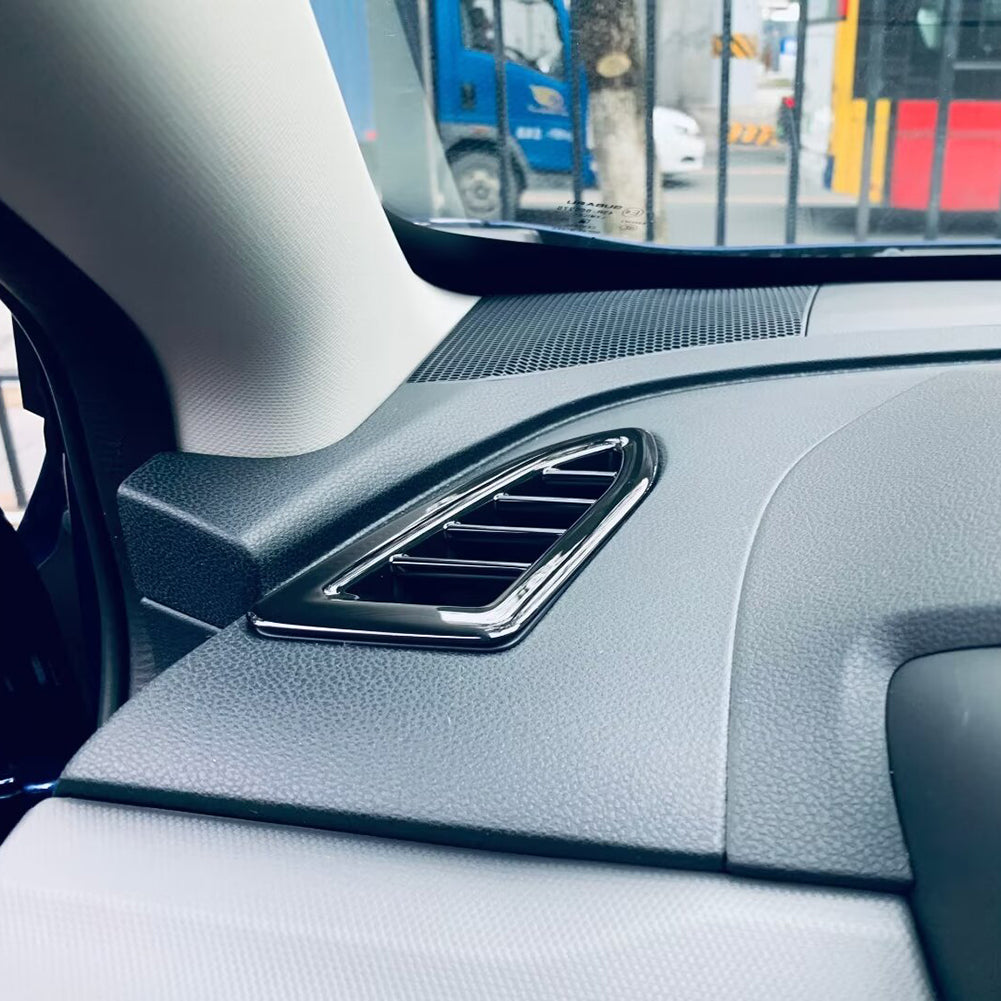 Fit for Subaru New Crosstrek/Impreza 2024 2025 Interior Front Upper Center Control Air Condition Vent Cover Trims