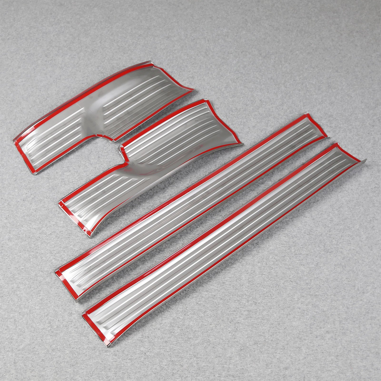 Fit for Nissan New Kicks 2025 Inside Door Sill Scuff Plate Guard Cover Trims Stainless Steel