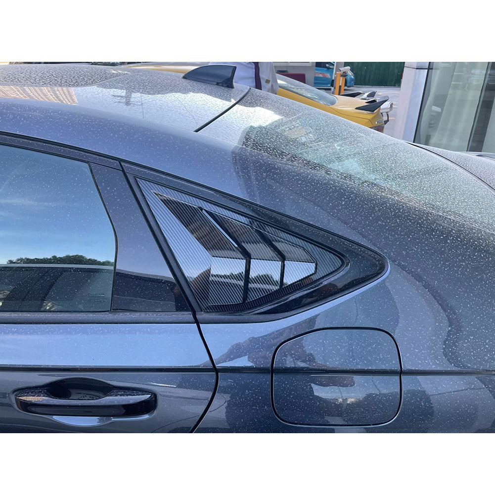 Fit for Honda New Accord Sedan 2023 2024 2025 Rear Triangle Blind Window Dachspoiler Cover Trim