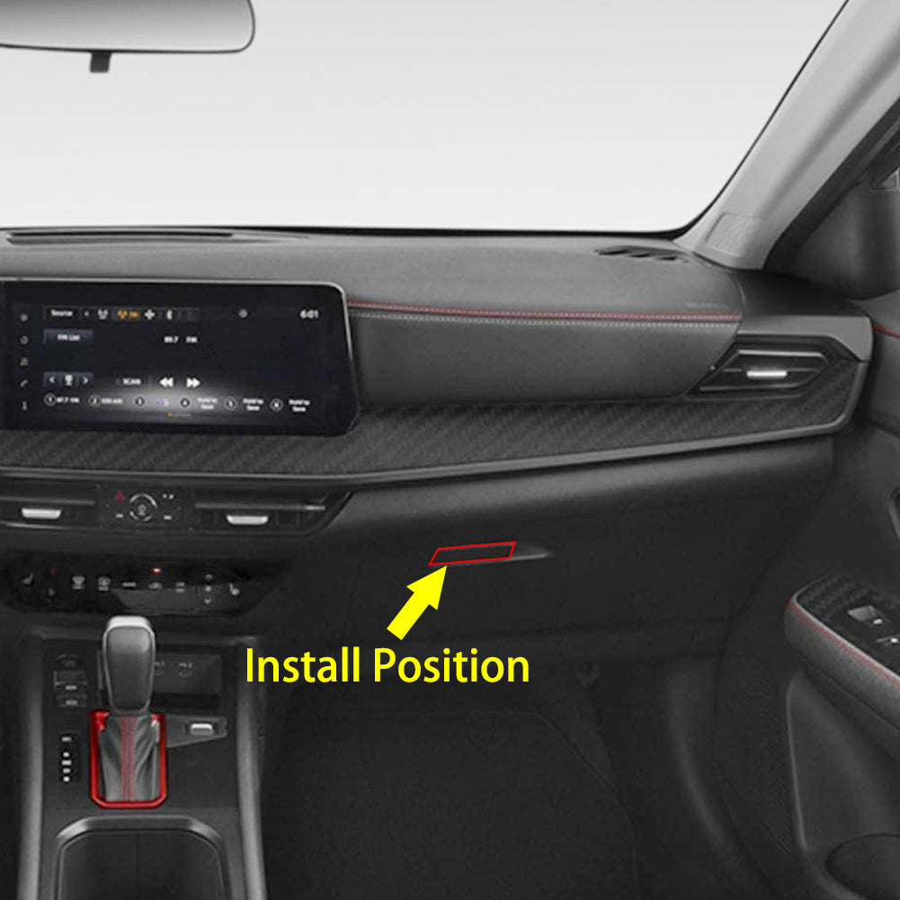 Fit For Nissan New Kicks 2025 2026 Front Storage Box Panel Cover Trim