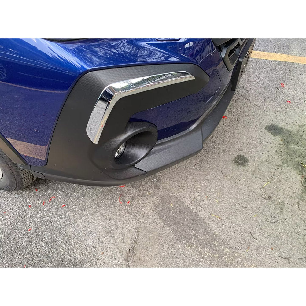 Fit for Subaru Crosstrek 2024 Chrome Front Fog Light Cover Bezel Trims