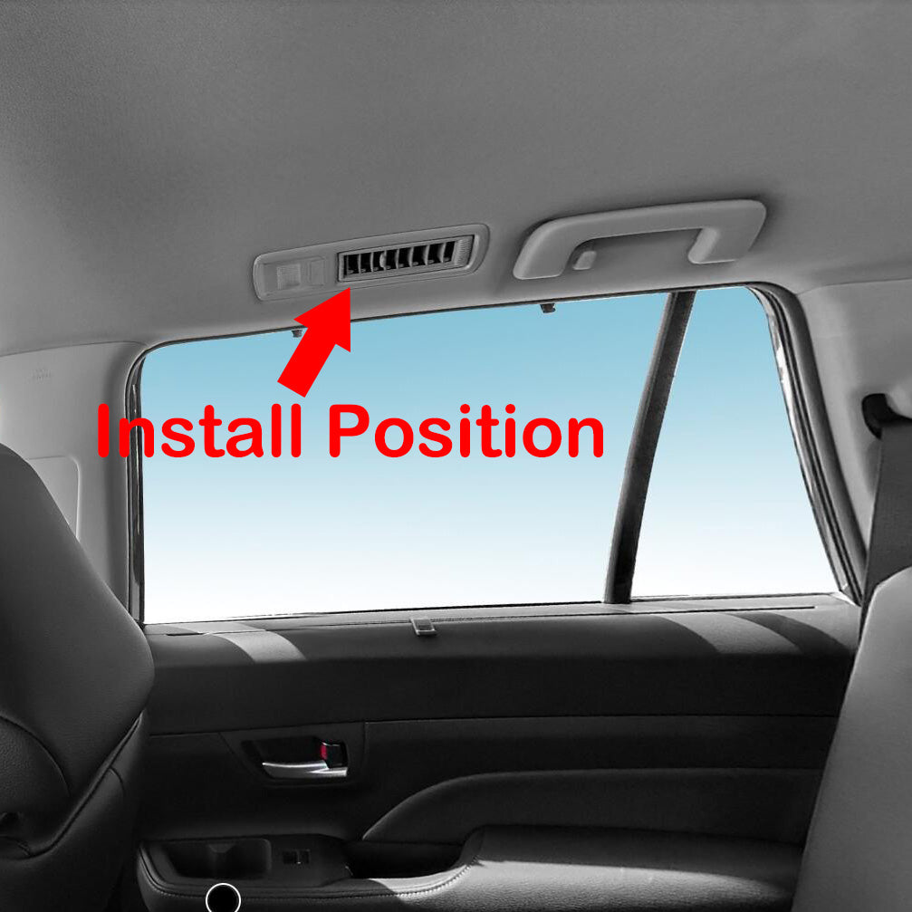 Fit for Toyota New Grand Highlander 2024 2025 2026 /Lexus TX TX350/500h/550h+ 2024 2025 2026 Interior Rear Seat Air Condition Vent Outlet Cover Trims