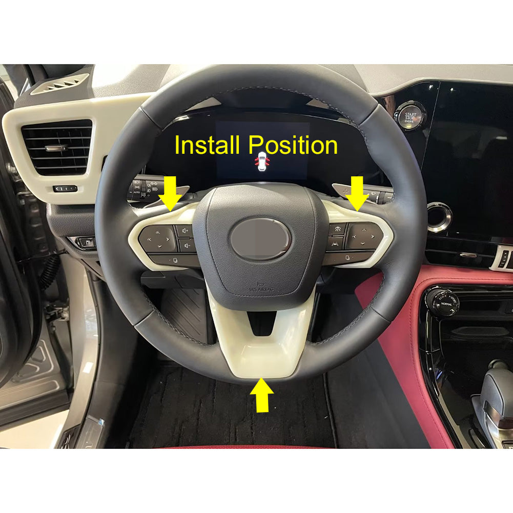 Lexus New RX RX350 RX350h RX500h 2023 Wheel Steering Trim Panel Cover Trims