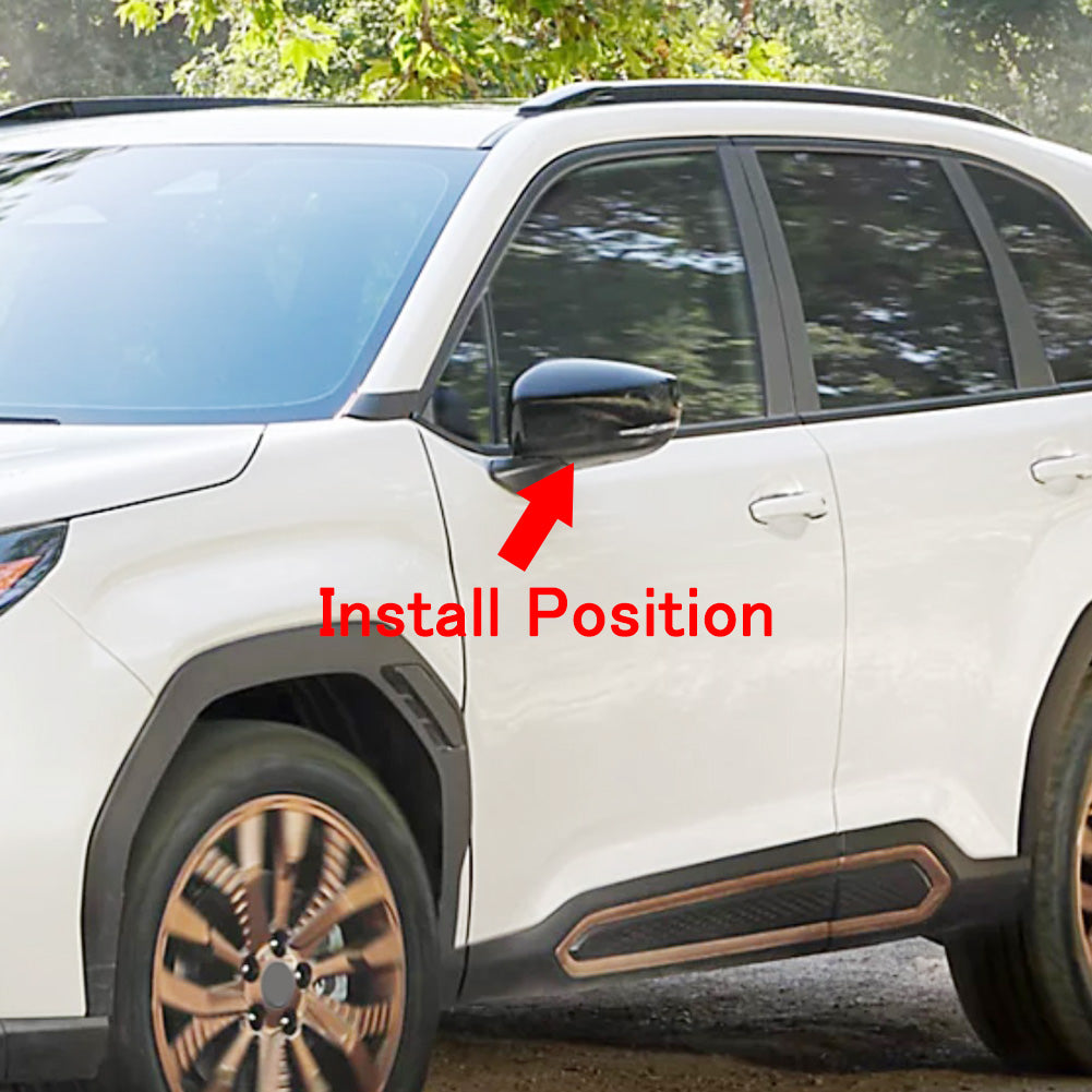 Fit For Subaru New Forester 2025 Chrome Rear View Mirror Side Molding Cover Trims