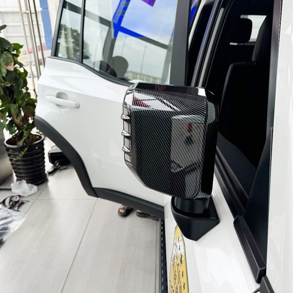 Fit for Toyota New Land Cruiser LC250 2024 2025 2026 Rear View Mirror Cover Trims