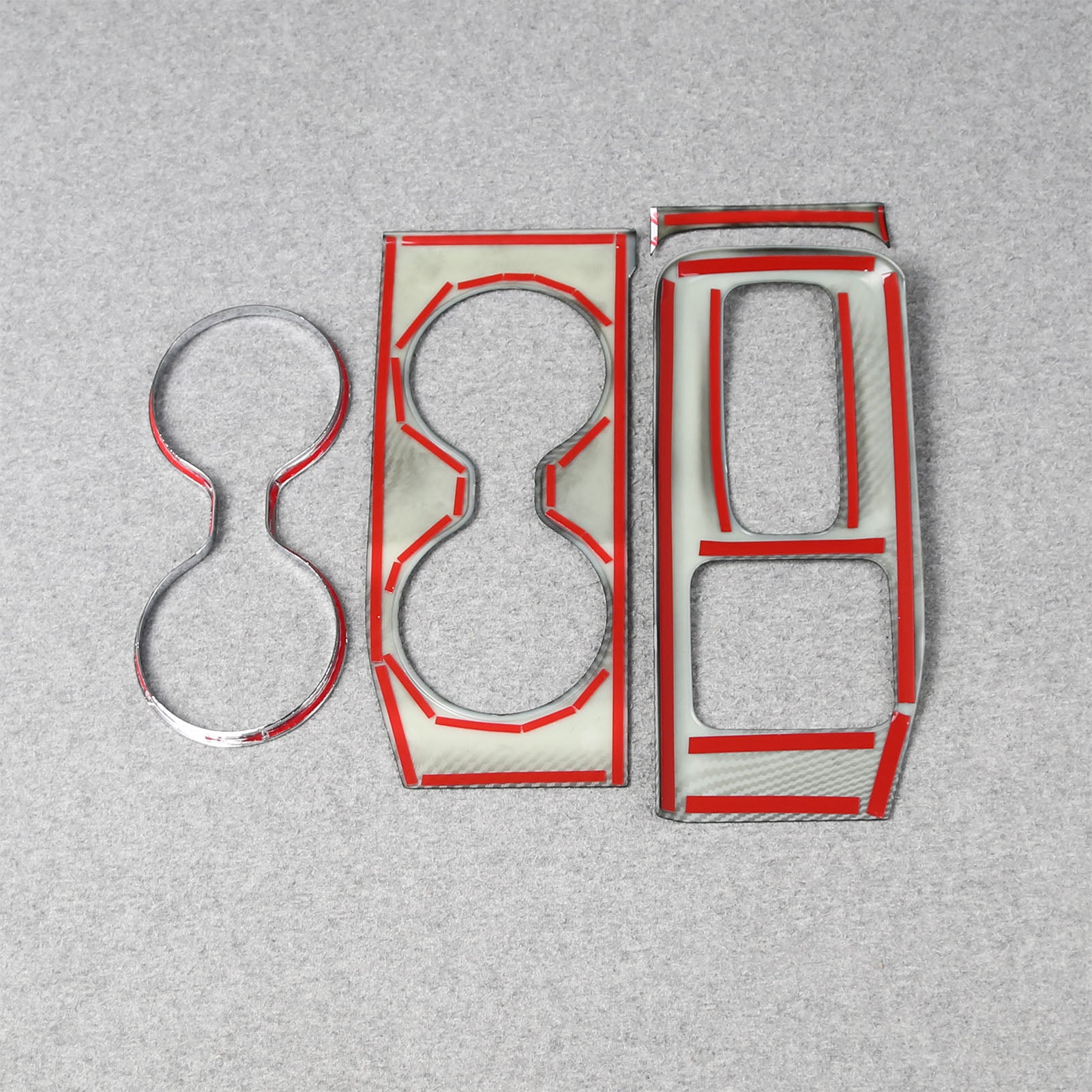 Fit For Honda New Pilot 2025 / Passport 2025 2026 Gear Shift Panel Trim + Center Console Cup Holder Panel Cover Trims