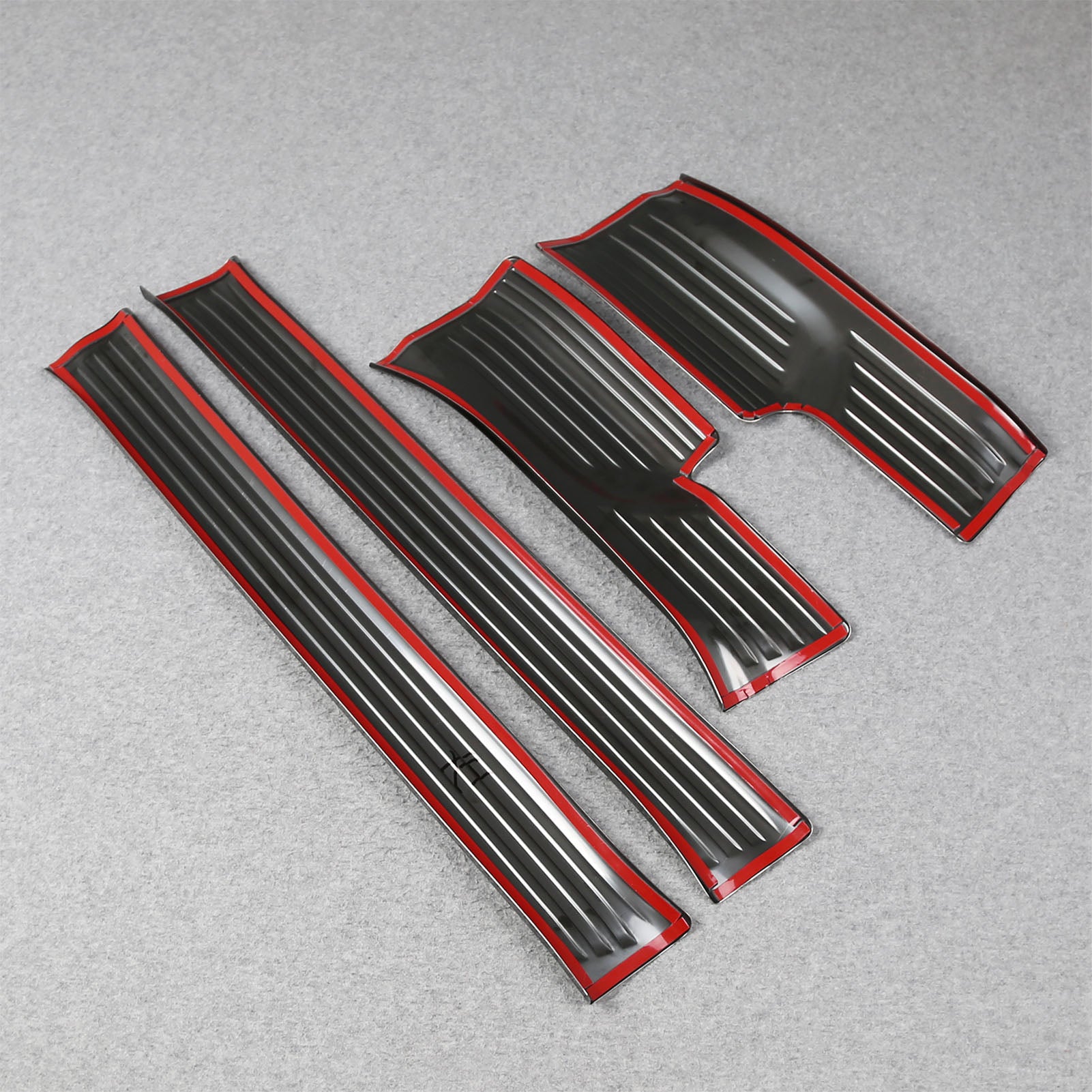 Fit for Nissan New Kicks 2025 Inside Door Sill Scuff Plate Guard Cover Trims Stainless Steel