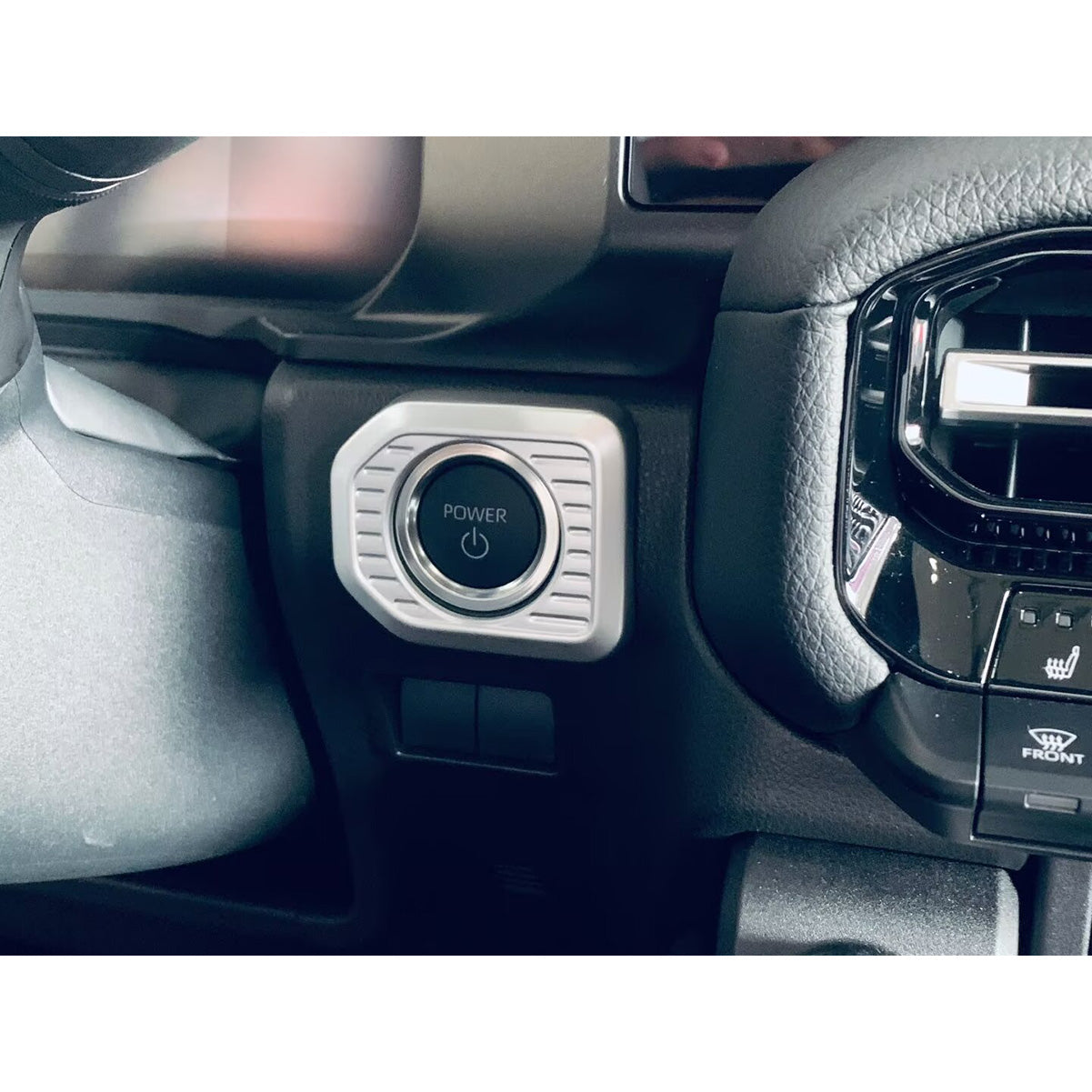 Fit for Toyota Land Cruise LC250 2024 2025 2026 Interior Engine Start Button Ring Cover Trim