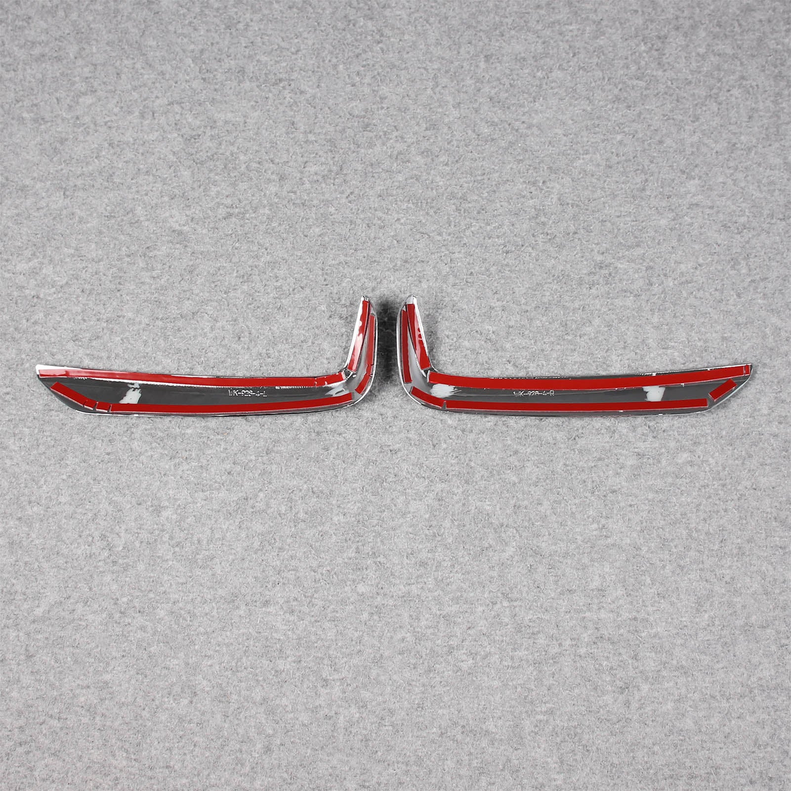Fit for Subaru Crosstrek 2024 Rear Fog Light Cover Bezel Trim Chrome
