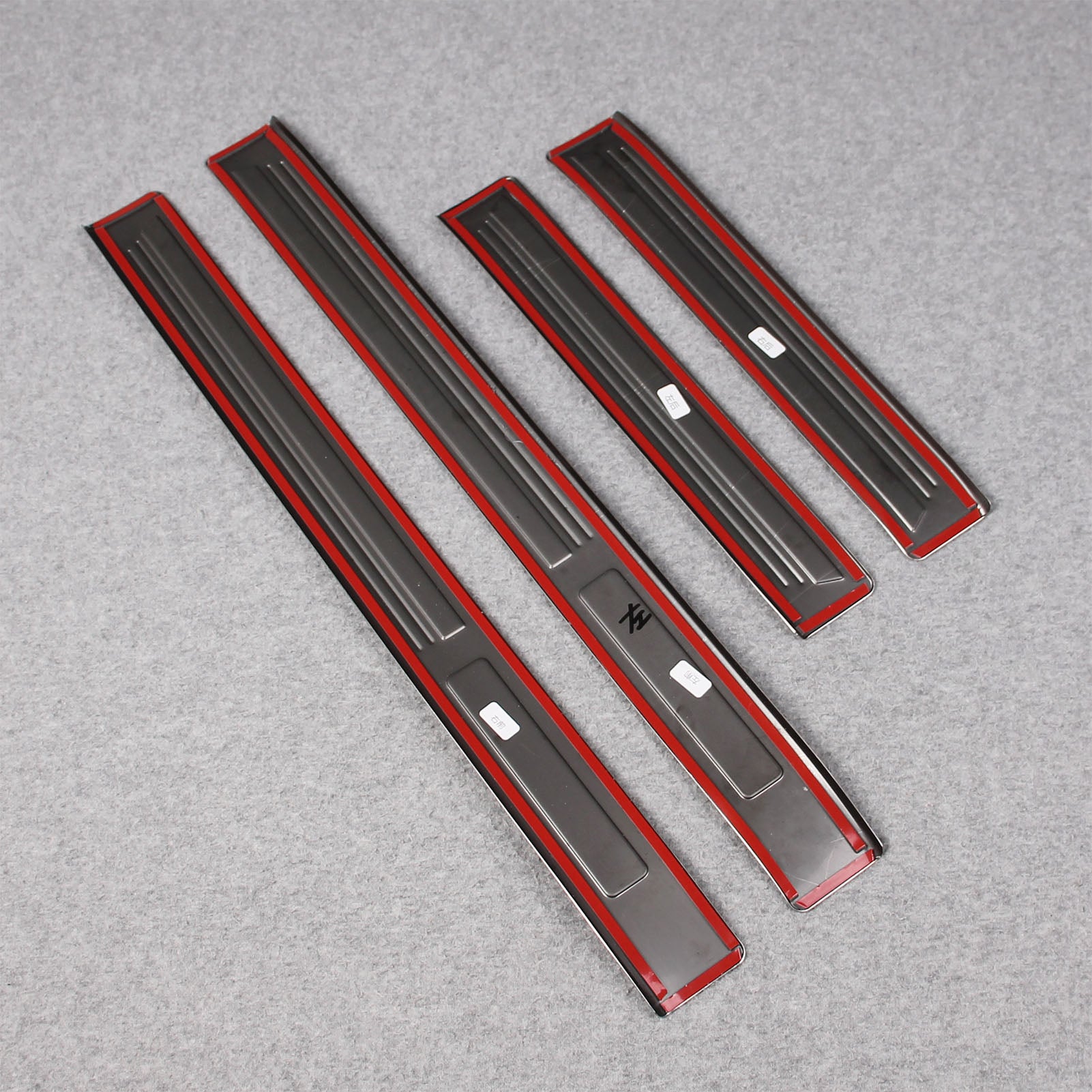 Fit for Lexus New GX GX550 / Toyota Land Cruise LC250 2024 2025 2026 Outside Door Sill Scuff Plate Guard Cover Trims Stainless Steel