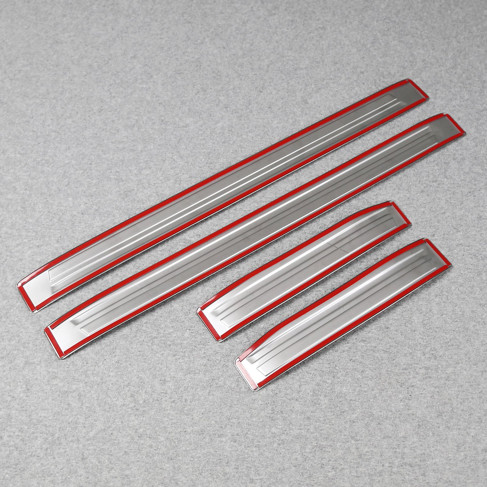 Fit for Nissan New Kicks 2025 Outside Door Sill Scuff Plate Guard Cover Trims Stainless Steel