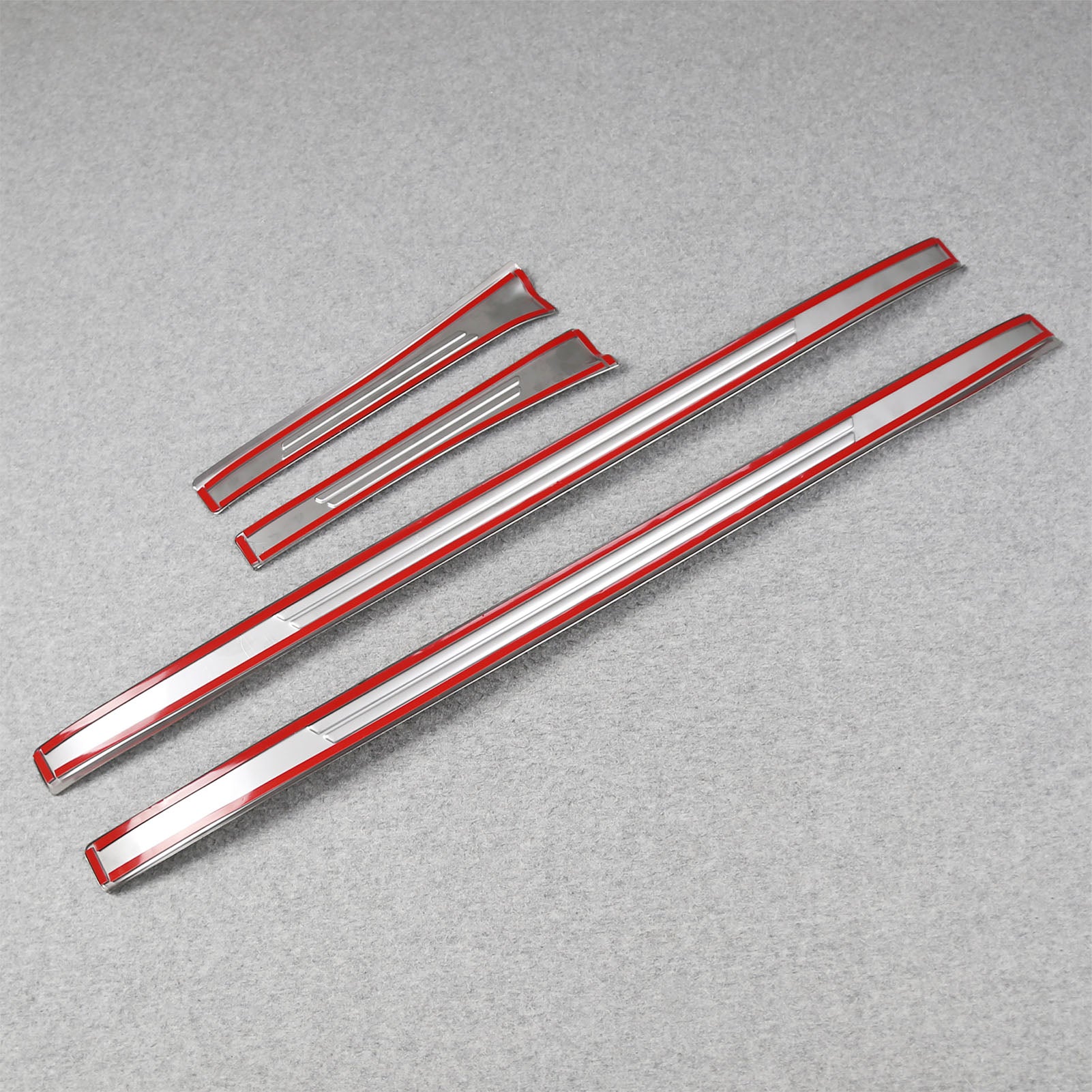 Fit for Subaru New Forester 2025 Outside Door Sill Scuff Plate Guard Cover Trims Stainless