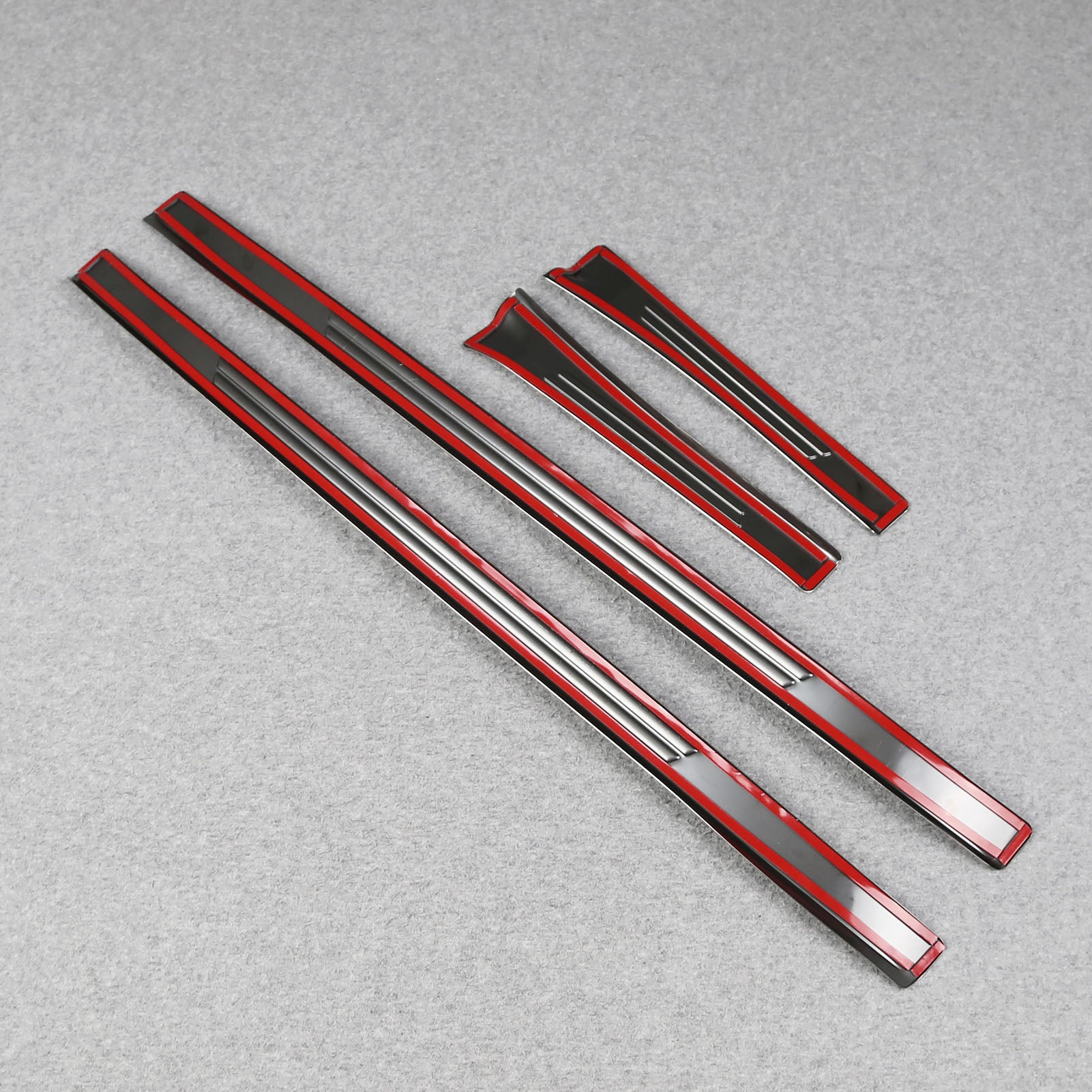 Fit for Subaru New Forester 2025 Outside Door Sill Scuff Plate Guard Cover Trims Stainless