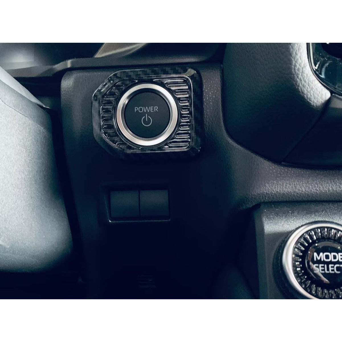 Fit for Toyota Land Cruise LC250 2024 2025 2026 Interior Engine Start Button Ring Cover Trim