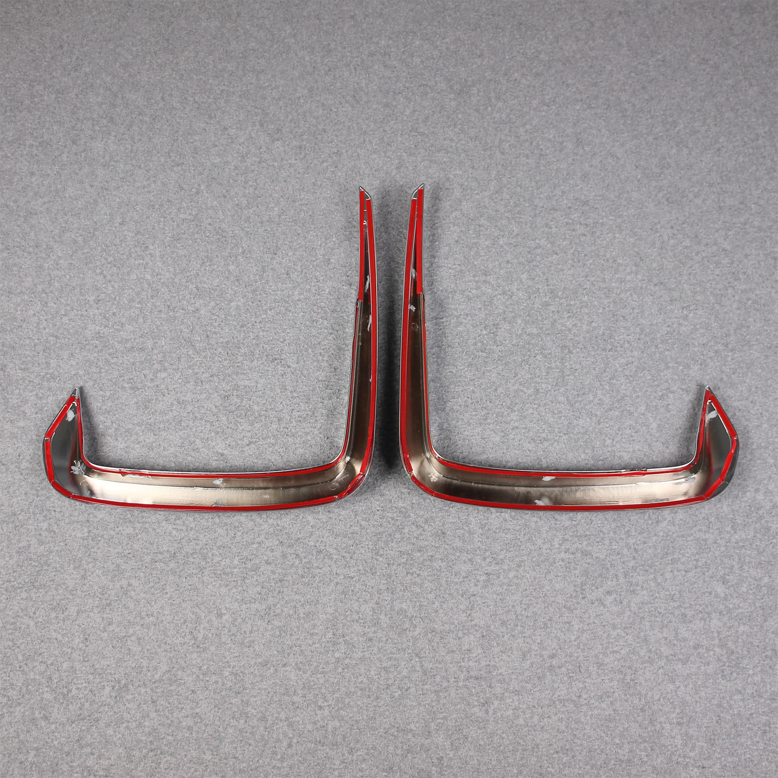 Fit for Nissan Rogue 2021 2022 2023 Front Fog Light Side Fender Vent Air Outlet Bezel Cover Trims