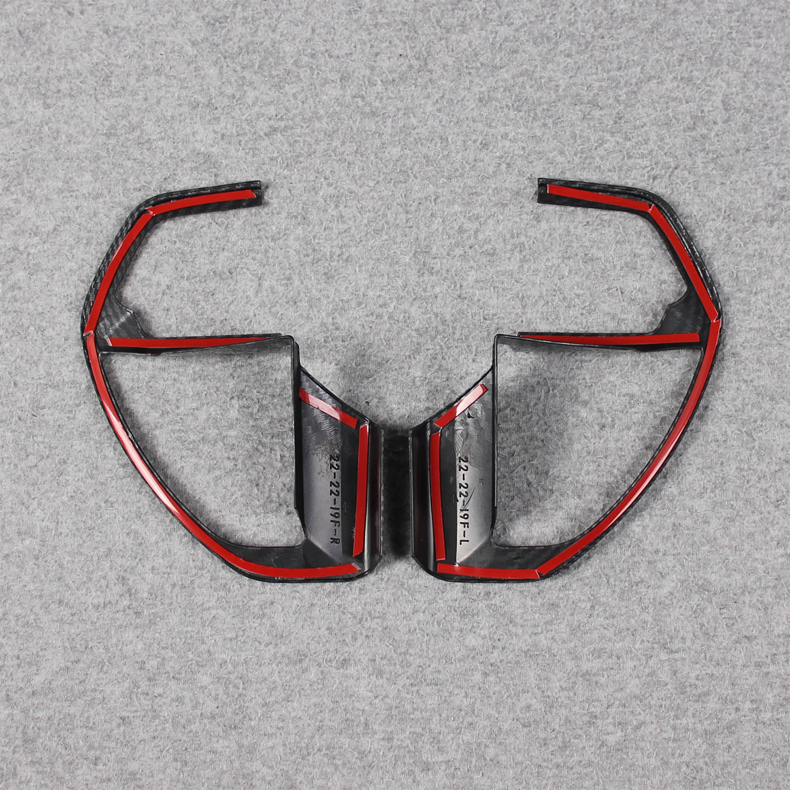 Fit for Toyota Tundra 2022 2023 Wheel Steering Trim Panel Cover Trims ABS