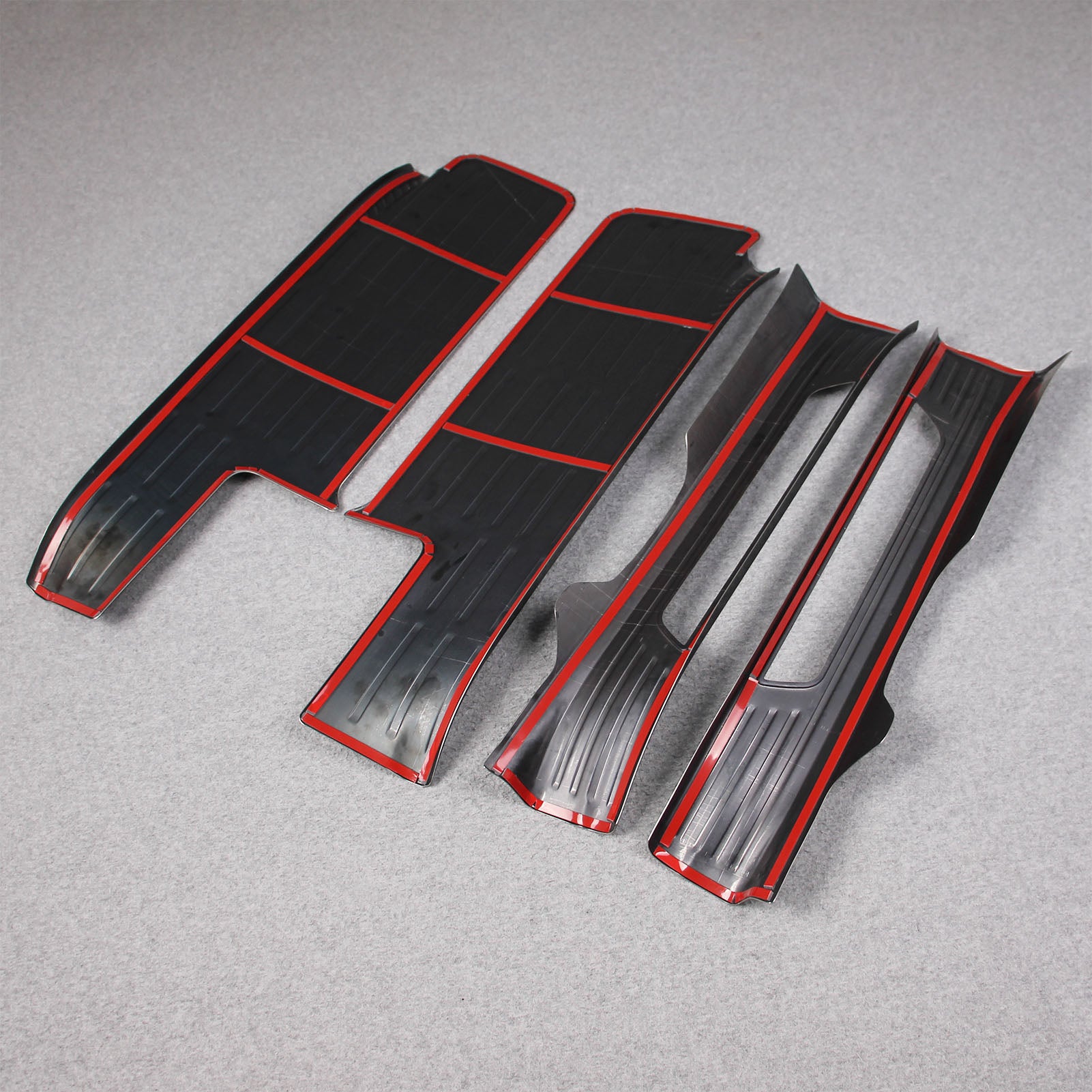 Fit for Toyota Grand Highlander/Lexus TX TX350/500h/550h+ 2024 2025 2026 Inside Door Sill Scuff Plate Guard Cover Trim Stainless Steel