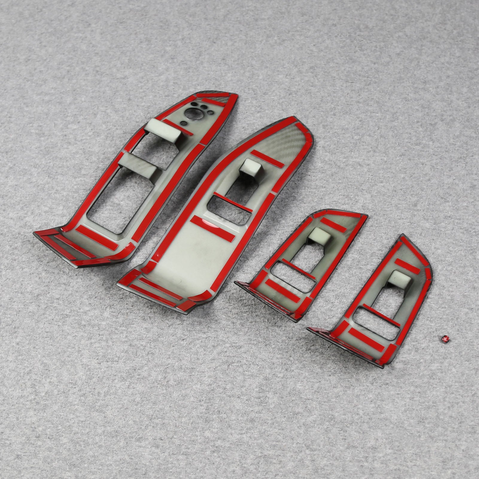 Fit for Jeep New Grand Cherokee 2024 2025 Interior Window Switch Console Panel Trims