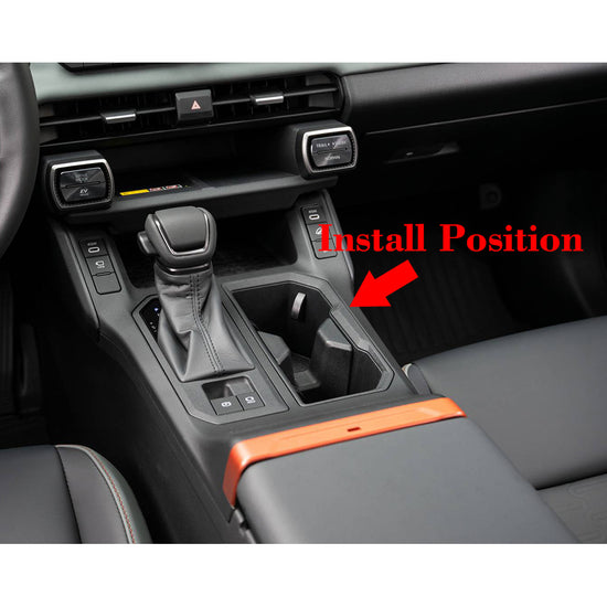 Fit for Toyota New RAV4 Hybrid Model 2026 Cup Holder + Gear Shift Panel Cover Trim