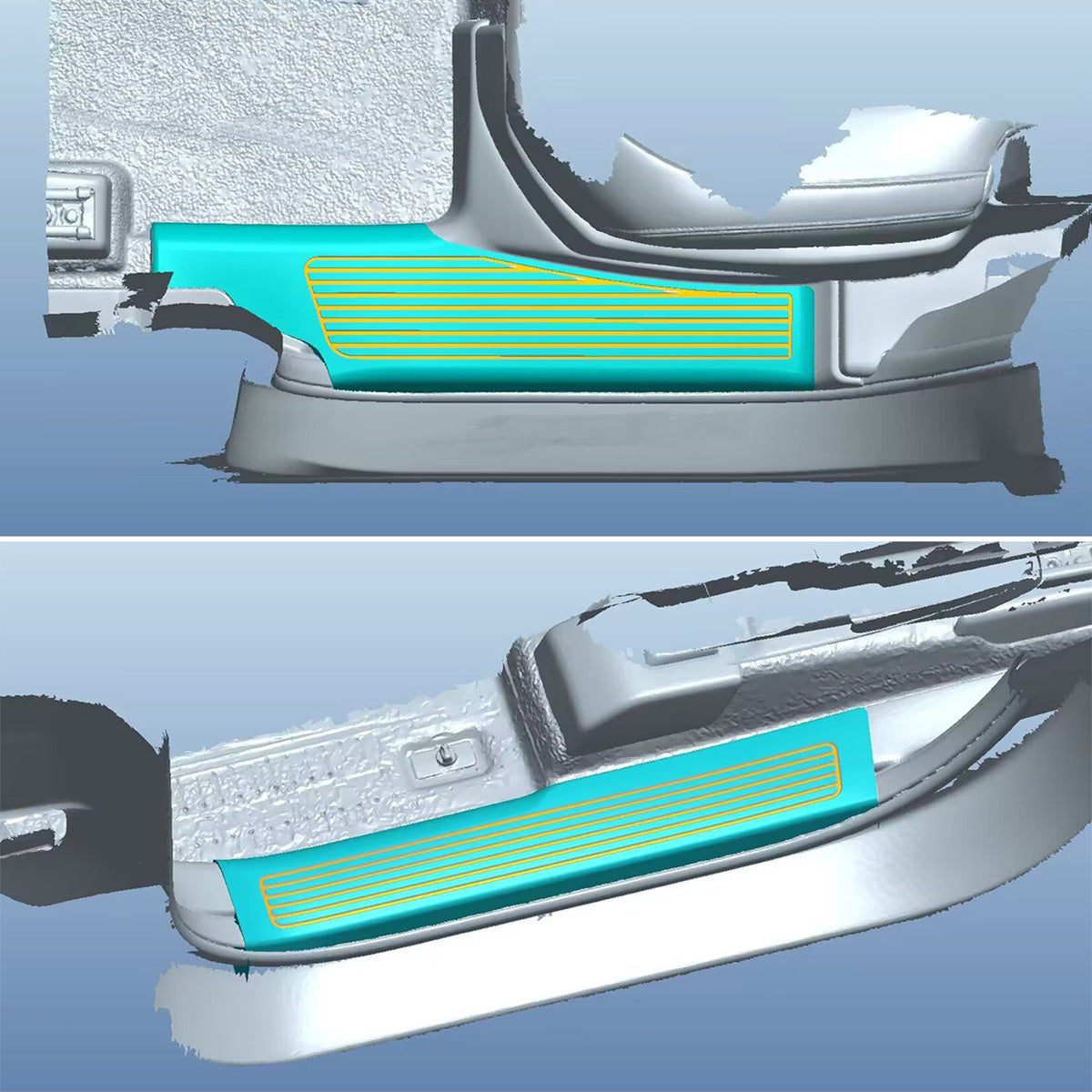 Fit for Honda New Passport 2025 2026 Inside Door Sill Scuff Plate Guard Cover Trims