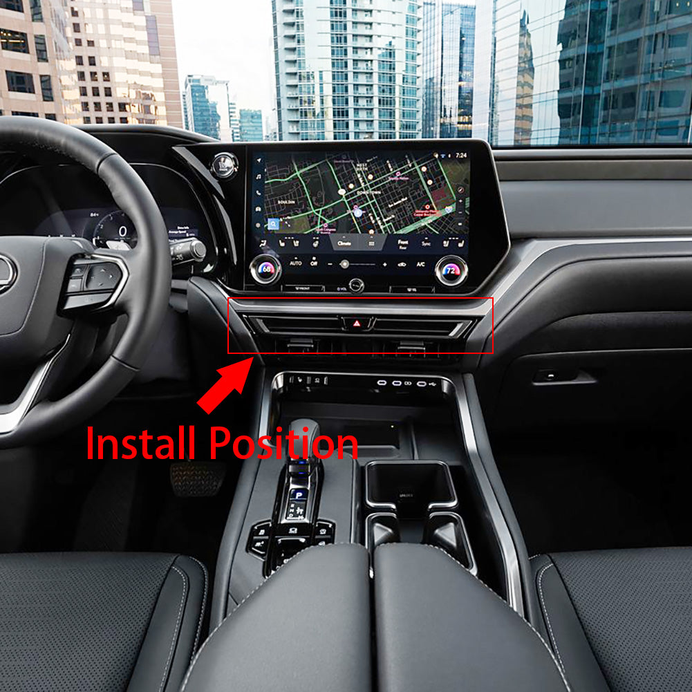 Fit for Lexus New TX TX350 2024 2025 2026 Interior Front Center Control Air Condition Vent Cover Trim