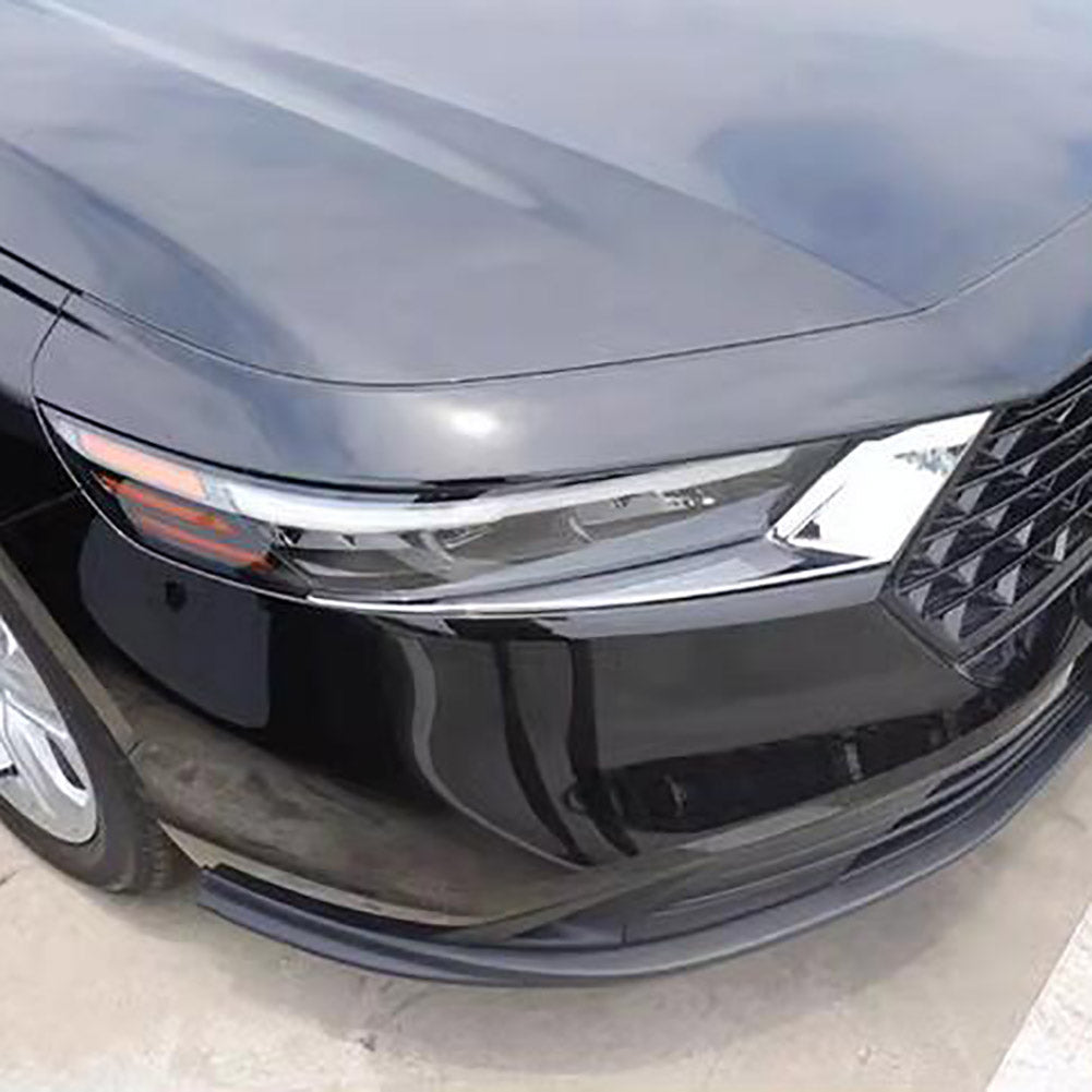 Fit for Honda New Accord Sedan 2023 2024 2025 Front Light Eyelid Molding Cover Trims