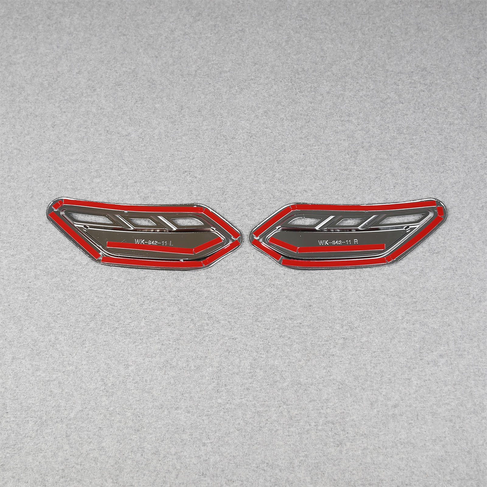 Fit For Subaru New Forester 2025 Front Side Fender Sticker Vents Air Outlet Cover Trim