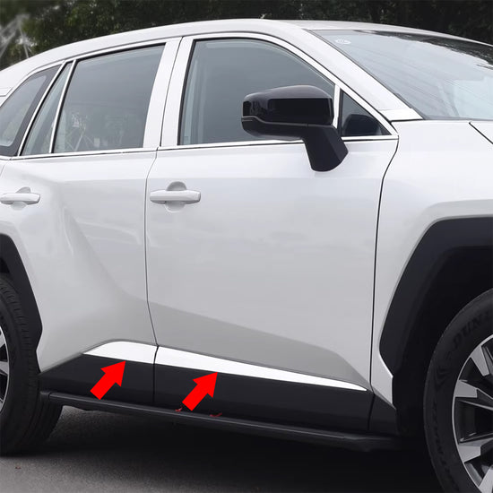 Fit for Toyota New RAV4 2026 Body Side Door Molding Guard Cover Trims