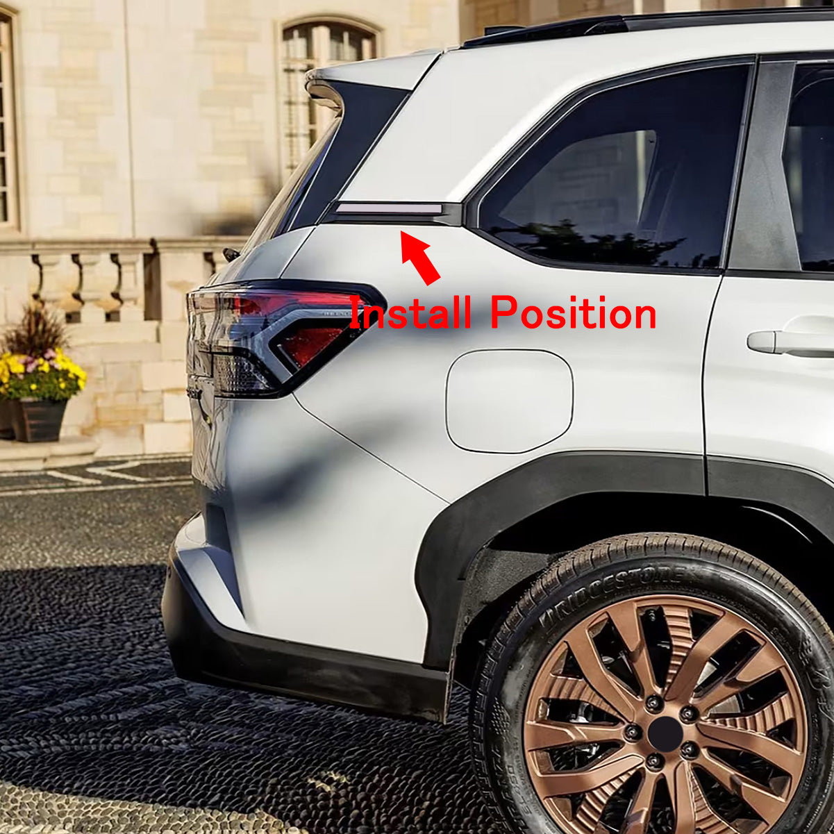 Fit for Subaru New Forester 2025 C-Pillar Frame Molding Cover Trims