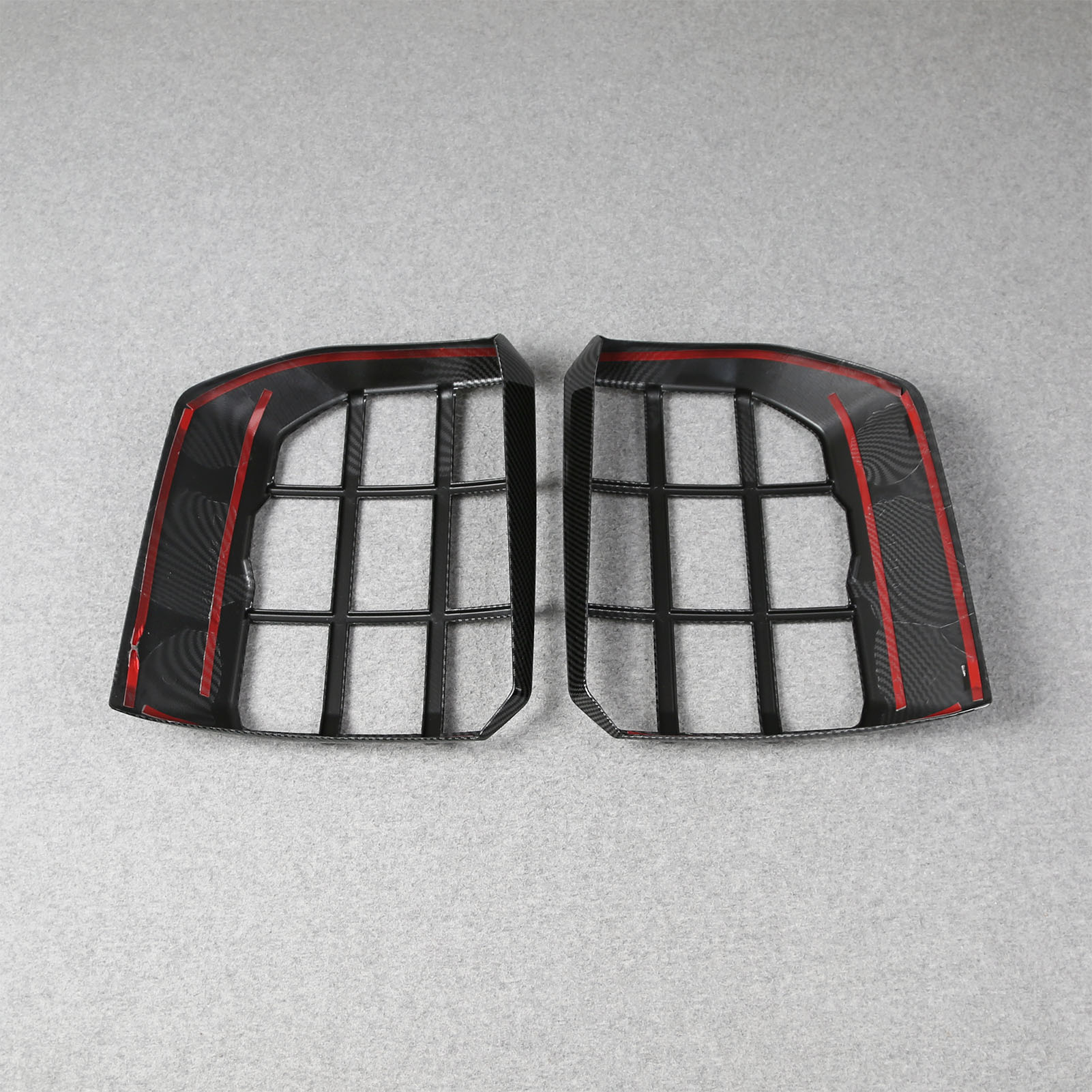 Fit For Toyota New Land Cruiser LC250 2024 2025 2026 Rear Tail Light Lamp Cover Trims
