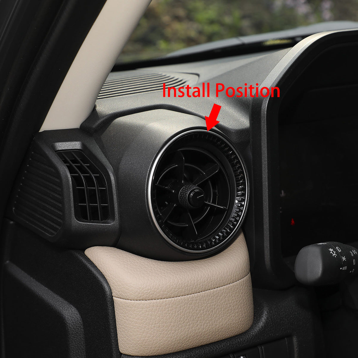 Fit for Toyota New Land Cruiser LC250 2024 2025 2026 Interior Front Side Air Condition Vent Outlet Cover Trims