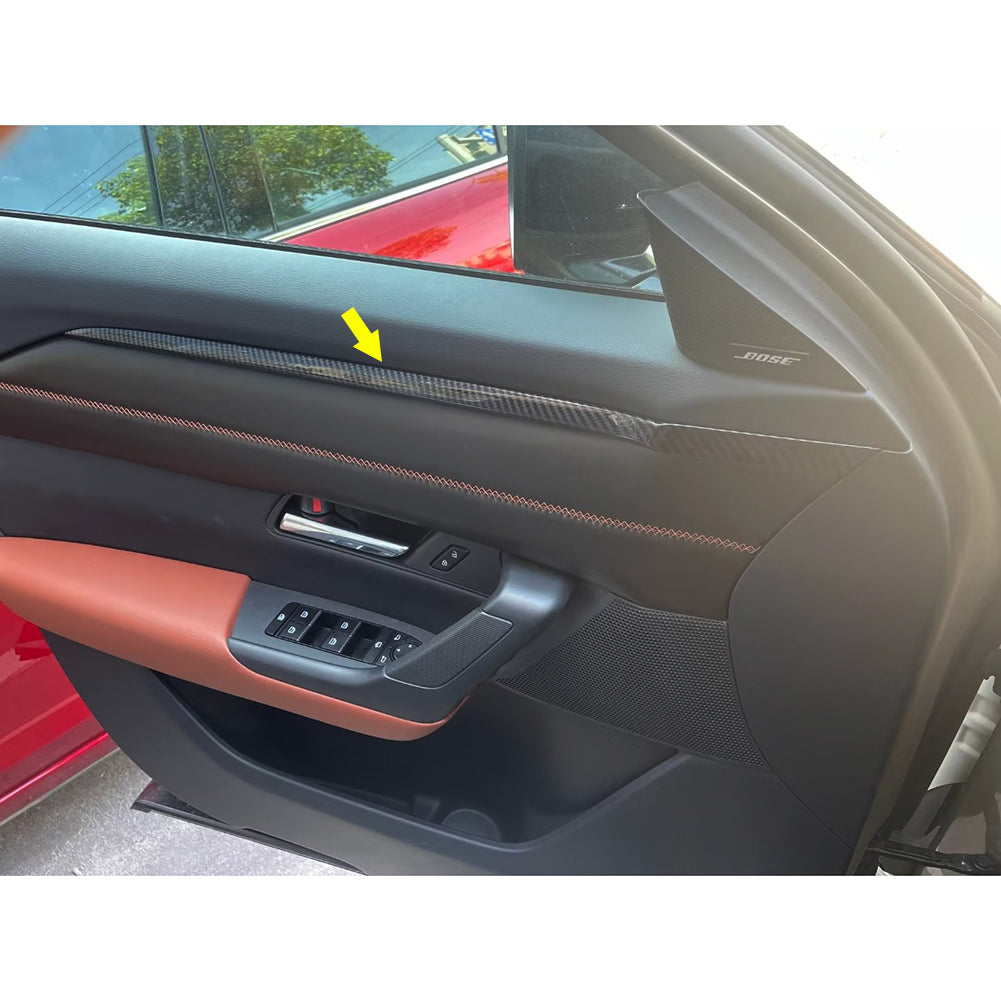 Fit for Mazda CX-50 CX50 2024 Interior Front Door Panel Armrest Cover Trims