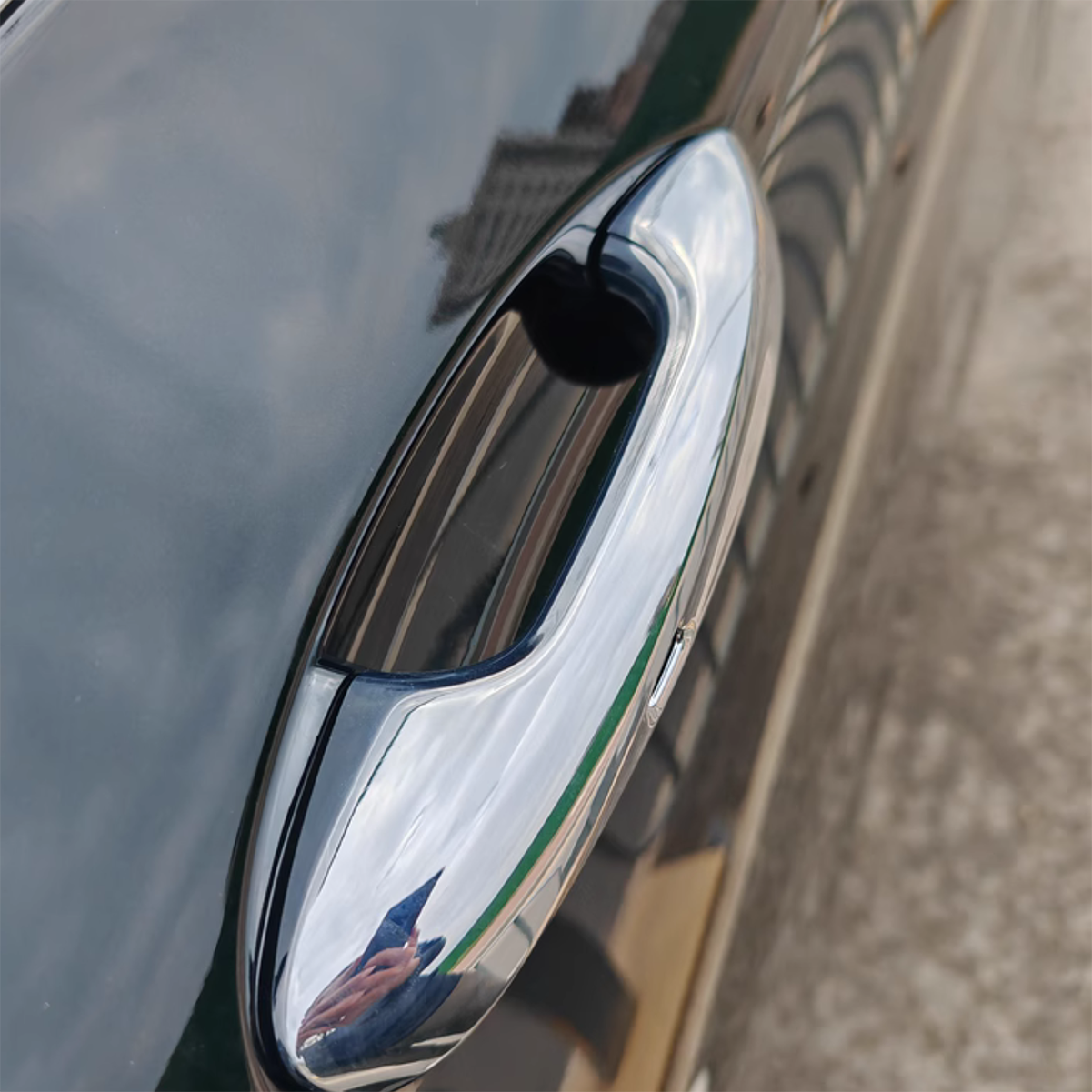 Fit  for Mercedes-Benz New GLC GLC300 X254 2023 2024 2025 2026 Door Handle Cover Trims with Smart Keyhole