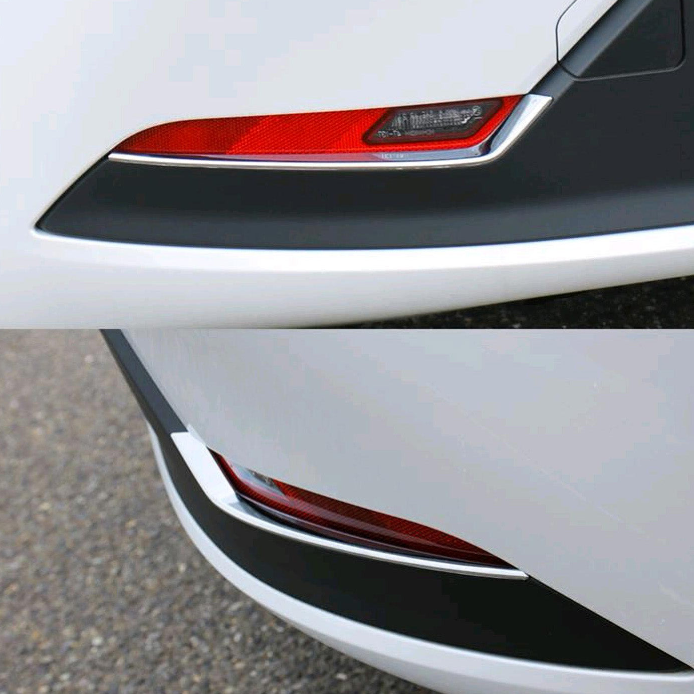 Fit for Toyota New Prius 2023 2024 2025 2026 Rear Fog Light Cover Bezel Trims