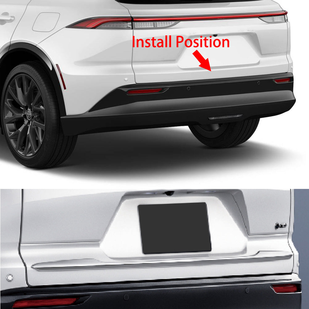 Fit for Toyota Crown Signia 2025 2026 Chrome Rear Tailgate Trunk Lid Moulding Trim