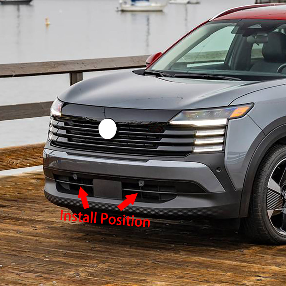 Fit For Nissan New Kicks 2025 Front Lower Grill Grille Mesh Molding Cover Trims