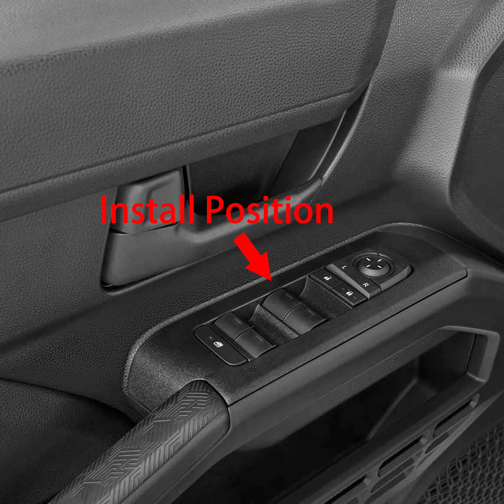 Fit for Toyota 4Runner 2025 2026 Interior Window Switch Console Panel Trims