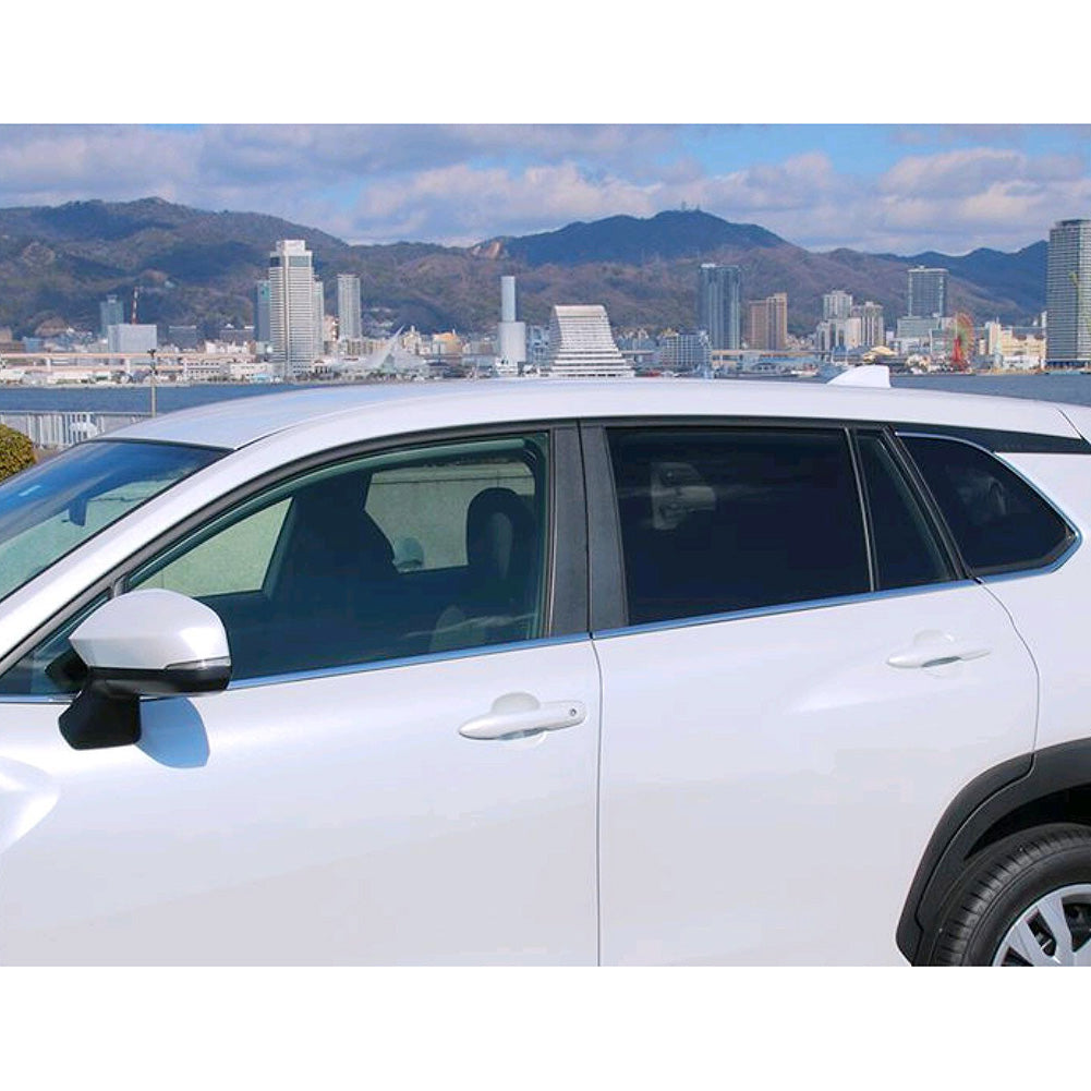 Fit for Toyota Corolla Cross 2022 2023 2024 Lower Windows Frame Sill Molding Cover Trims Stainless Steel