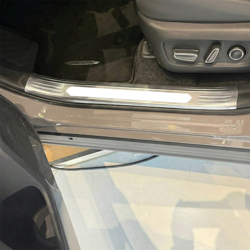 Fit for Toyota New RAV4 Hybrid Model 2026 Inside Door Sill Scuff Plate Guard Cover Trims