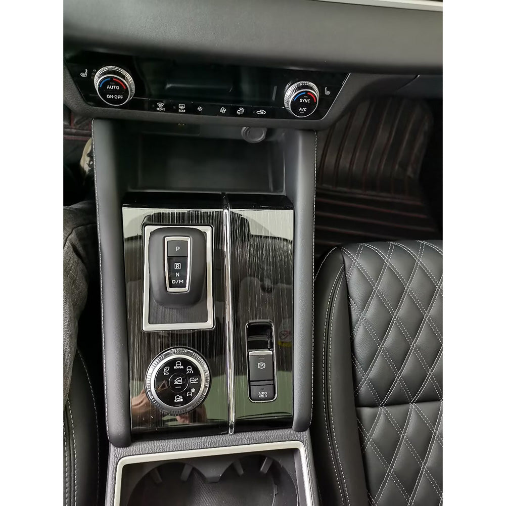 Mitsubishi New Outlander 2022 2023 Interior Front Console Gear Shift Panel Cover Trims