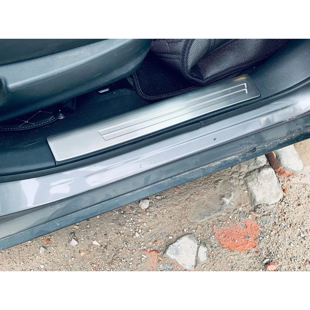 Fit for Nissan Kicks 2024 2023 2022 2021 Inside Door Sill Scuff Plate Guard Cover Trims