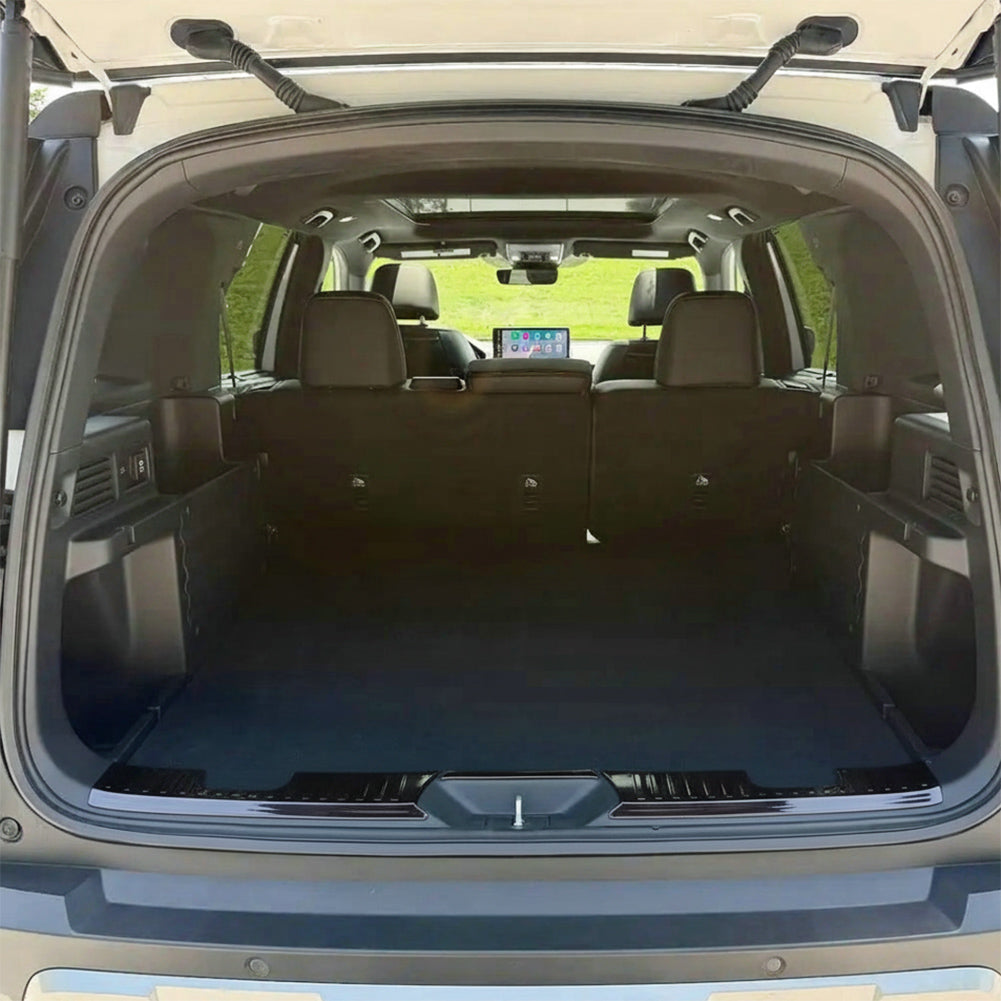 Fit for Honda New Passport 2025 2026 Rear Inside Bumper Sill Plate Guard Cover Trim Stainless Steel