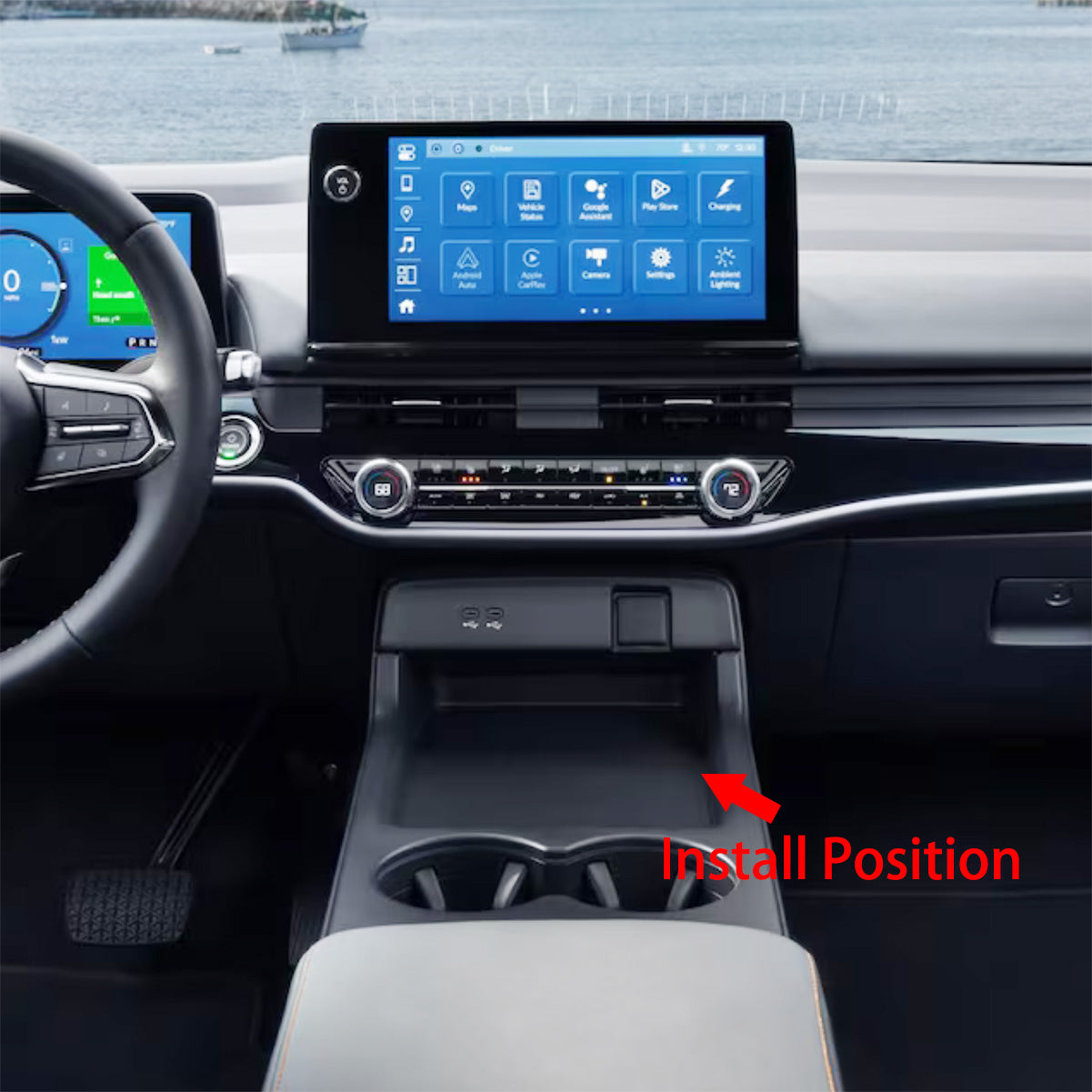 Fit for Honda Prologue 2024 2025 2026 Interior Center Console Storage Box